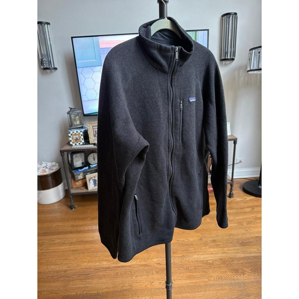 Patagonia Better Sweater Jacket fleece black men's L large